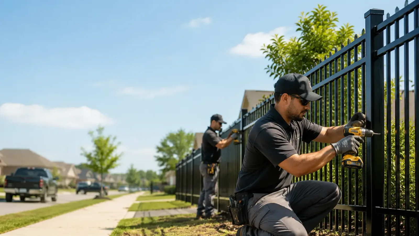 Metal Fence Installation in Middlebranch, OH